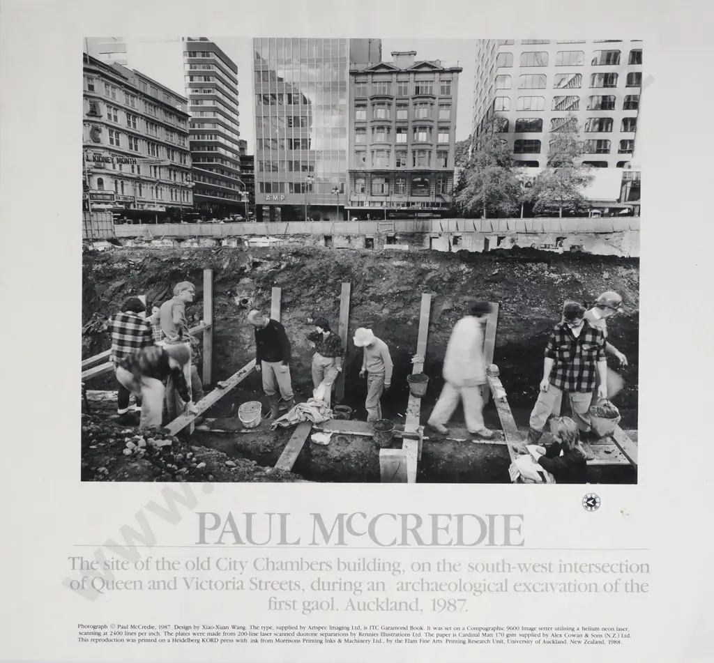 Vintage Event Poster 'Paul McCredie' Image 1++