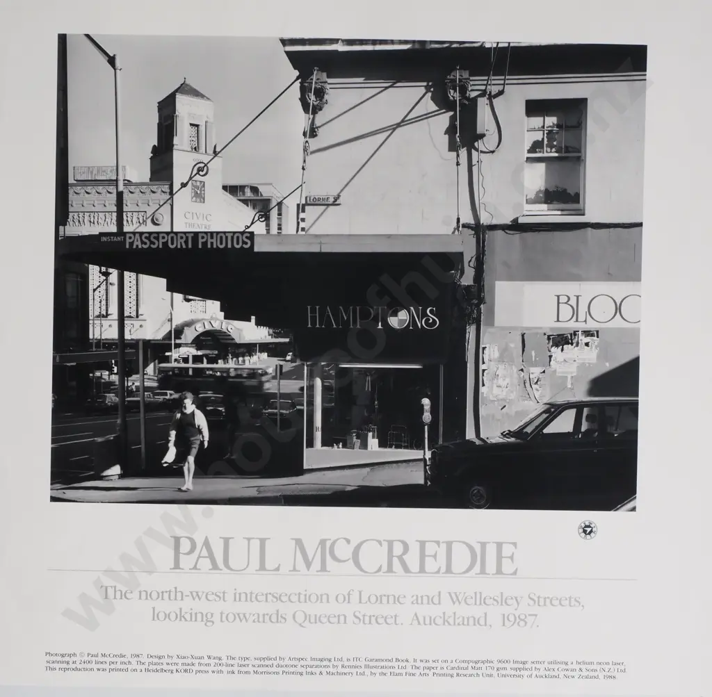 Vintage Event Poster 'Paul McCredie' Image 1++