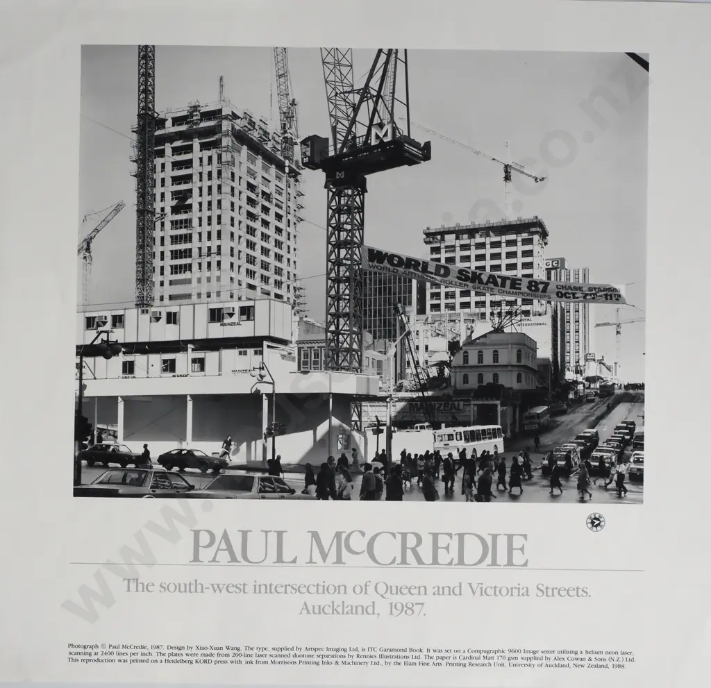 Vintage Event Poster 'Paul McCredie' Image 1++