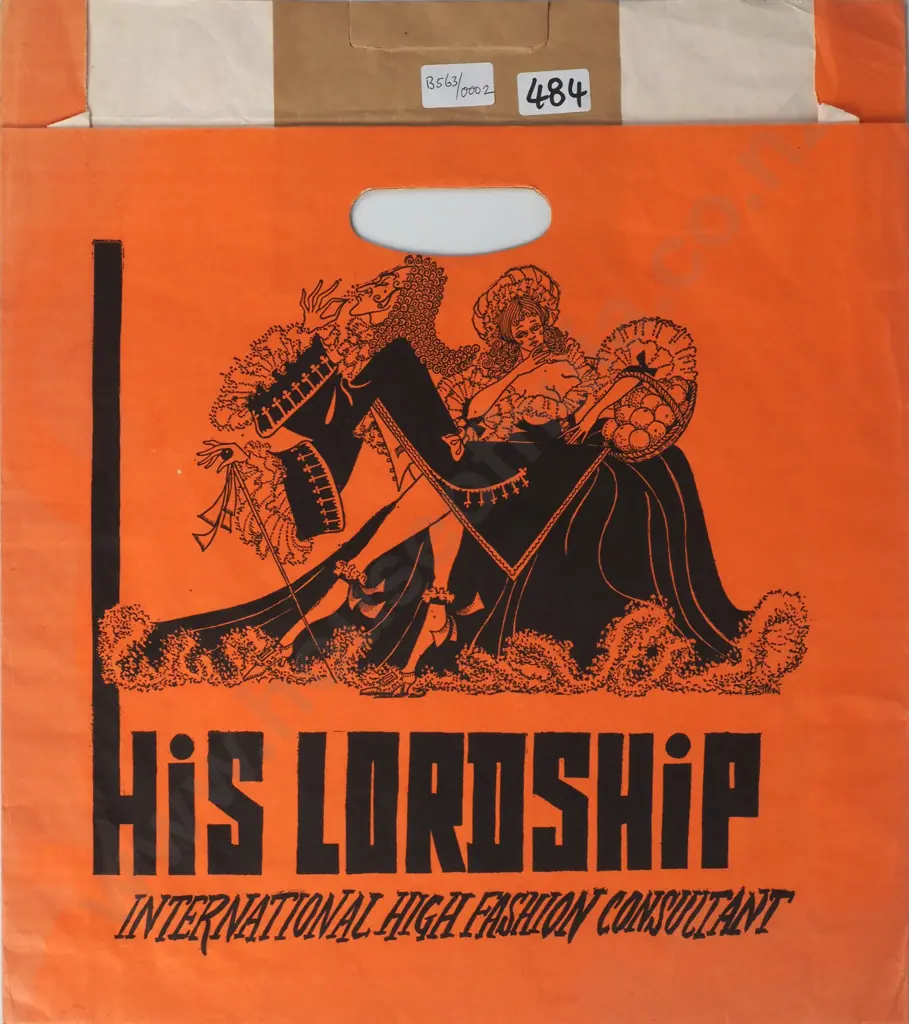 His Lordship's Menswear Shopping Bag Image 1++