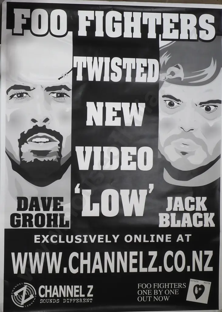 'Foo Fighters' New Video 'Low', Promotional Poster Image 1++