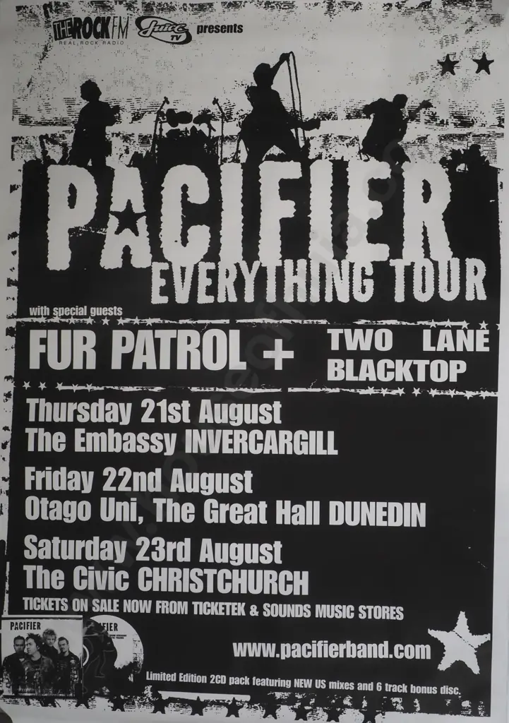 Pacifier 'Everything' Tour Poster Image 1++
