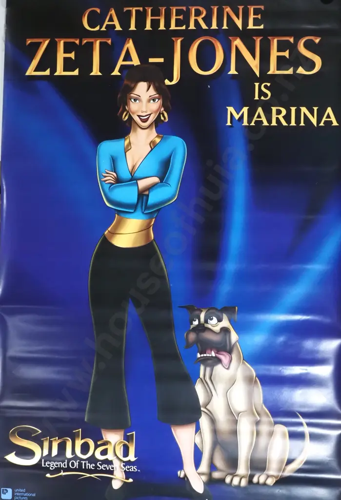 'Sinbad: Legend of the Seven Seas - Marina', Vinyl Movie Poster Image 1++