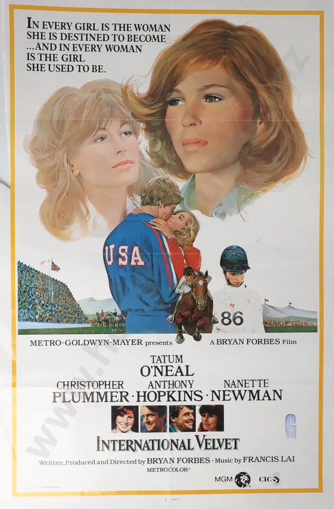Vintage Movie Poster for the Film 'International Velvet' Image 1++
