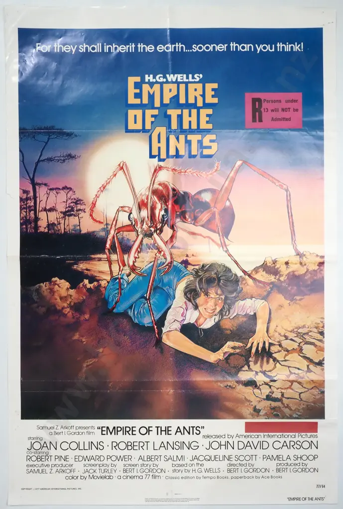 Vintage Movie Poster for 'Empire of the Ants' 1977 Image 1++