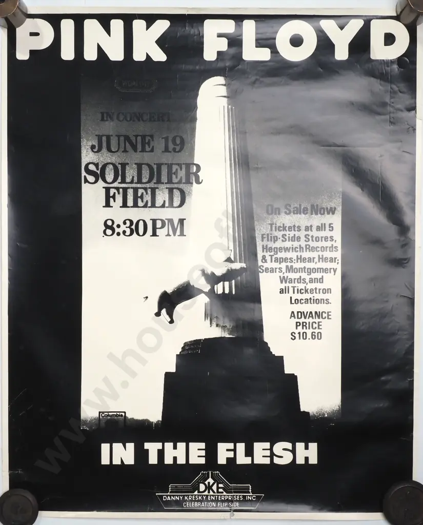 Pink Floyd 1977 Tour Poster Image 1++