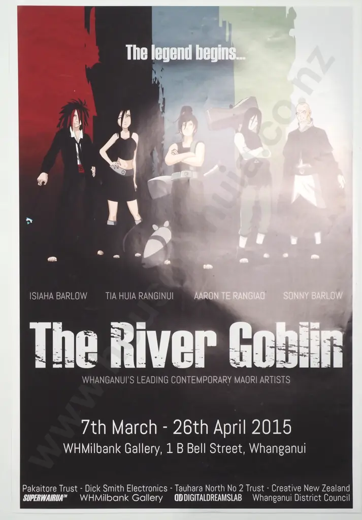 2015 Exhibition Poster 'The River Goblin' by Multiple Artists Image 1++