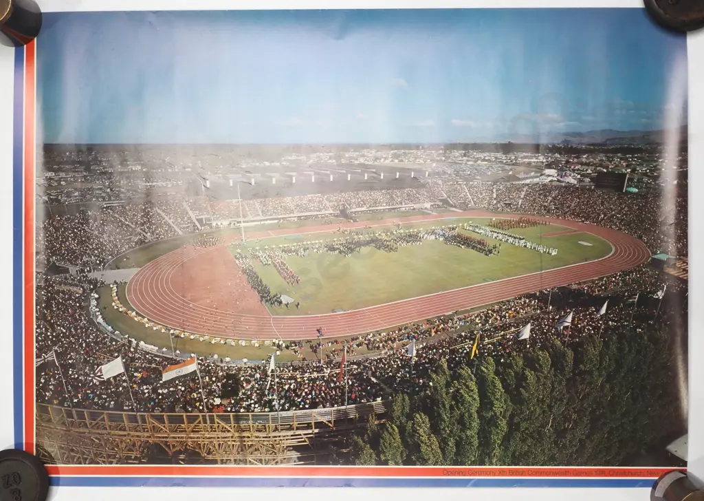 1974 Christchurch Commonwealth Games Poster Image 1++