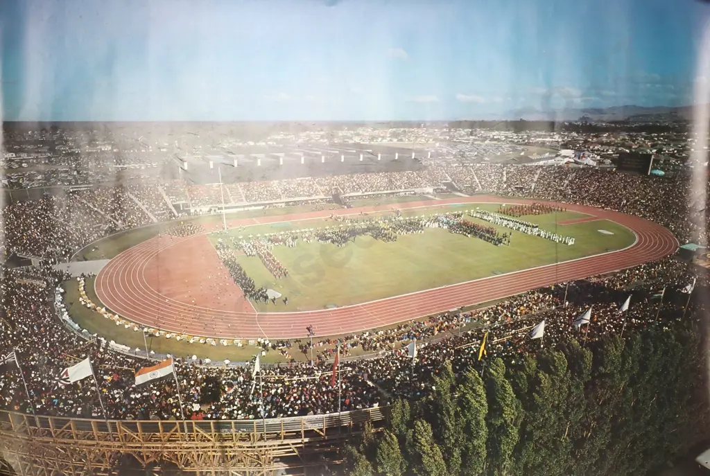 1974 Christchurch Commonwealth Games Poster Image 1++