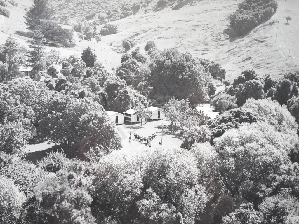 Victor Carlyle Browne - The Wainui Health Camp, Photograph Image 1++