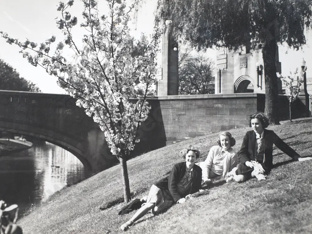 Victor Carlyle Browne - On the Banks of the River Avon, Photograph Image 1++