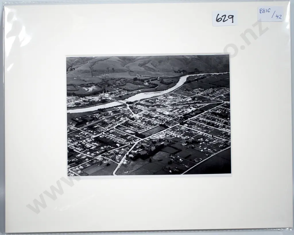 Victor Carlyle Browne - 'Gore' - From the Air - Gelatin Silver Photograph Image 1++