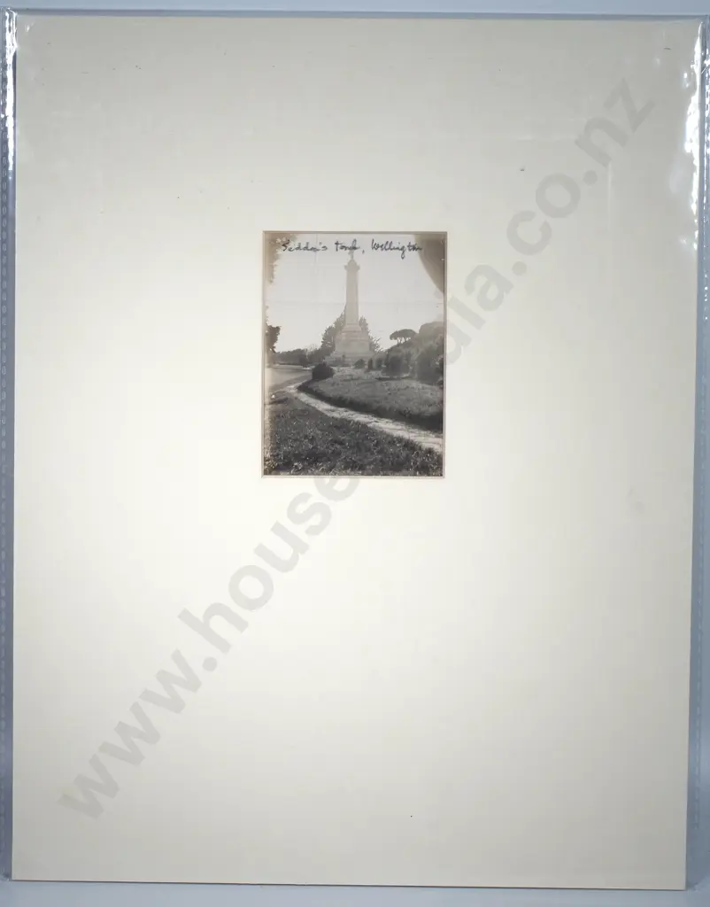 'Seddon's Tomb, Wellington' - Photograph Image 1++