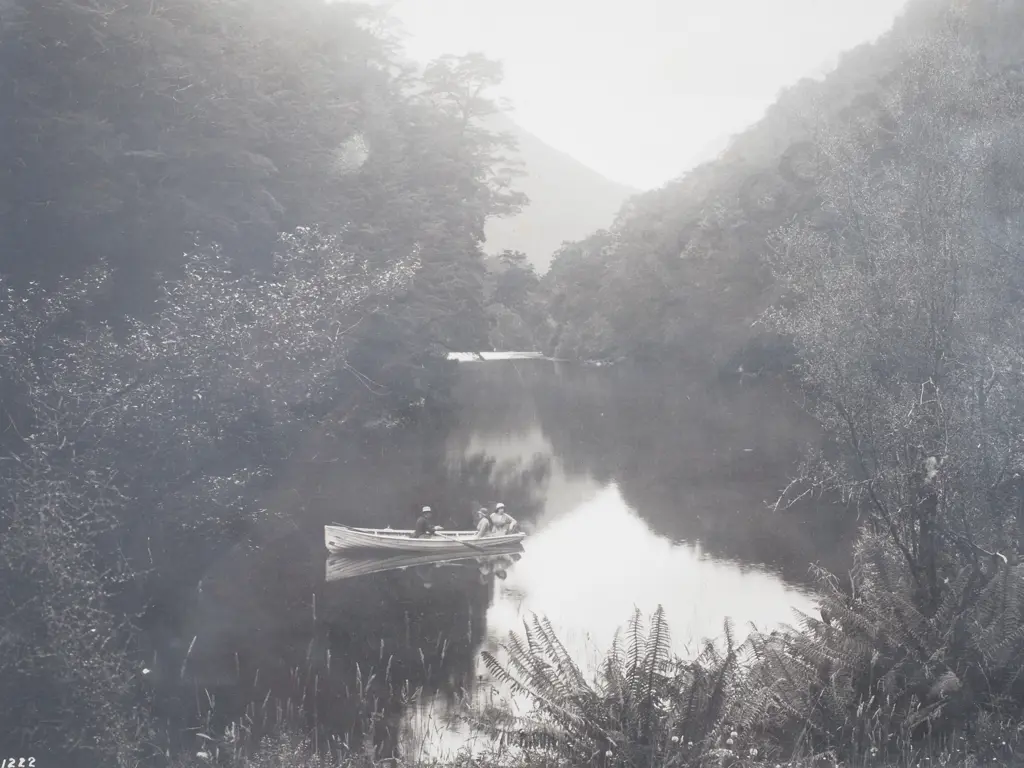 Clinton River, Milford Track - Photograph, c.1900 Image 1++