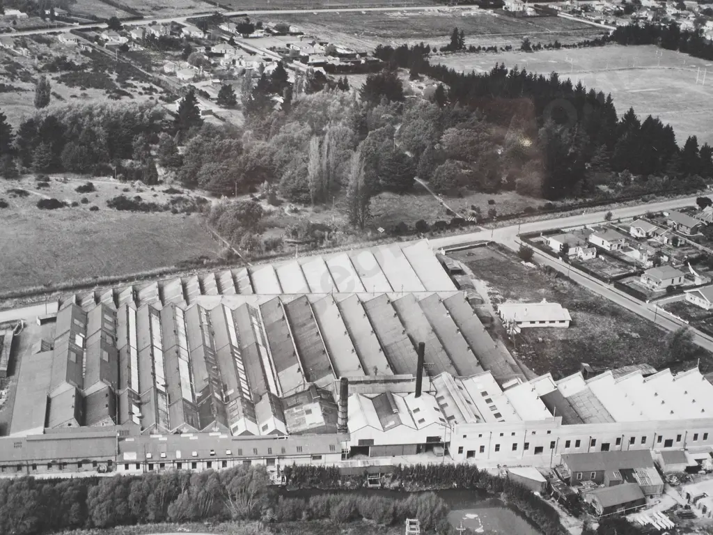 Victor Carlyle Browne - Kaiapoi Woollen Mills, Photograph Image 1++