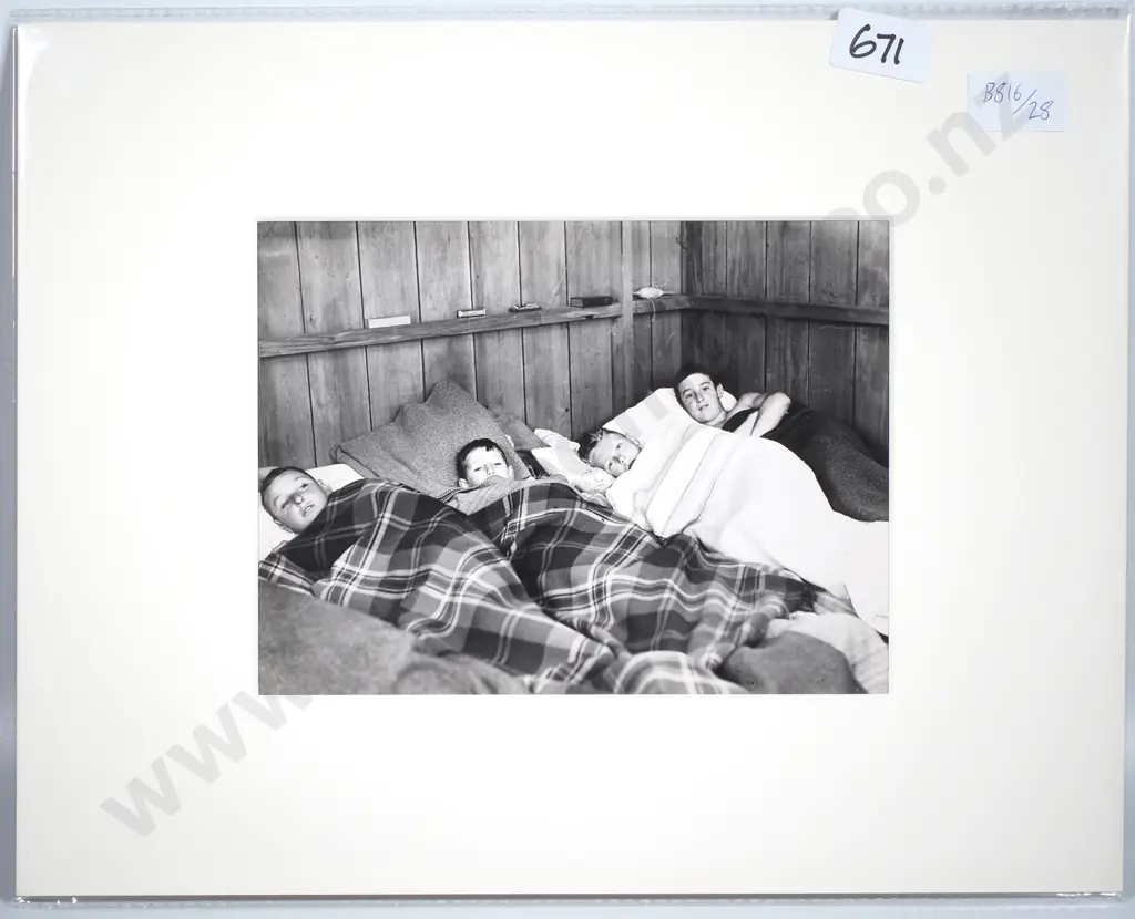 Victor Carlyle Browne - Inside One of the Huts, Photograph Image 1++