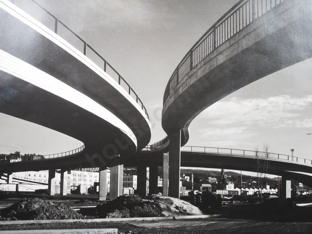 N. Matheson Beaumont - 'Flyover', Photograph (1978) Image 1++