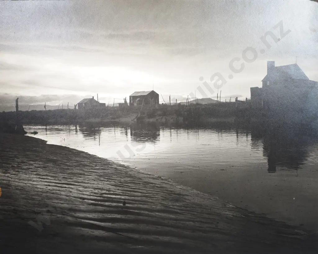 Frederick Lennard Casbolt - Stream with Shacks, Photograph Image 1++