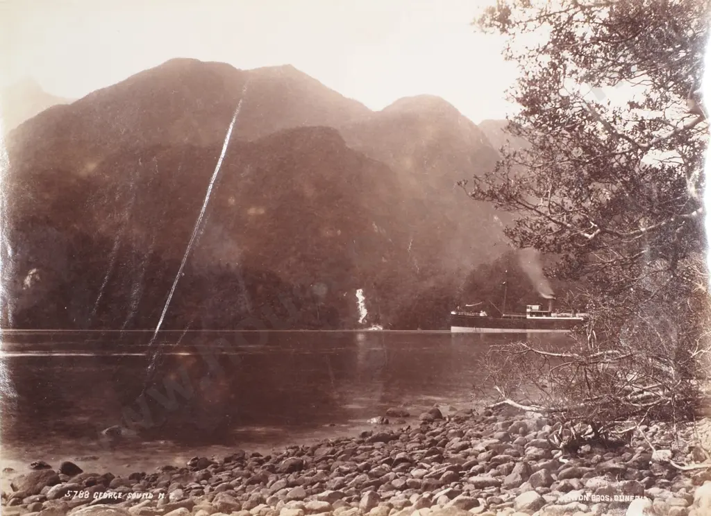 Burton Bros - 'George Sound', Photograph, c. 1880 Image 1++