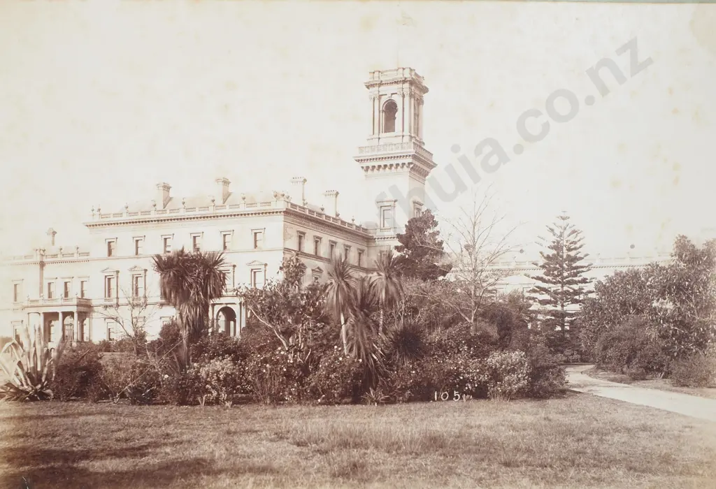 John Paine - 'Government House, Melbourne', Photograph, c.1890's Image 1++