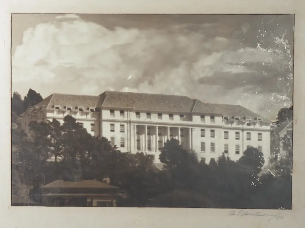 Edward P. Christensen - 'Weir House, Wellington', Photograph, 1953 Image 1++
