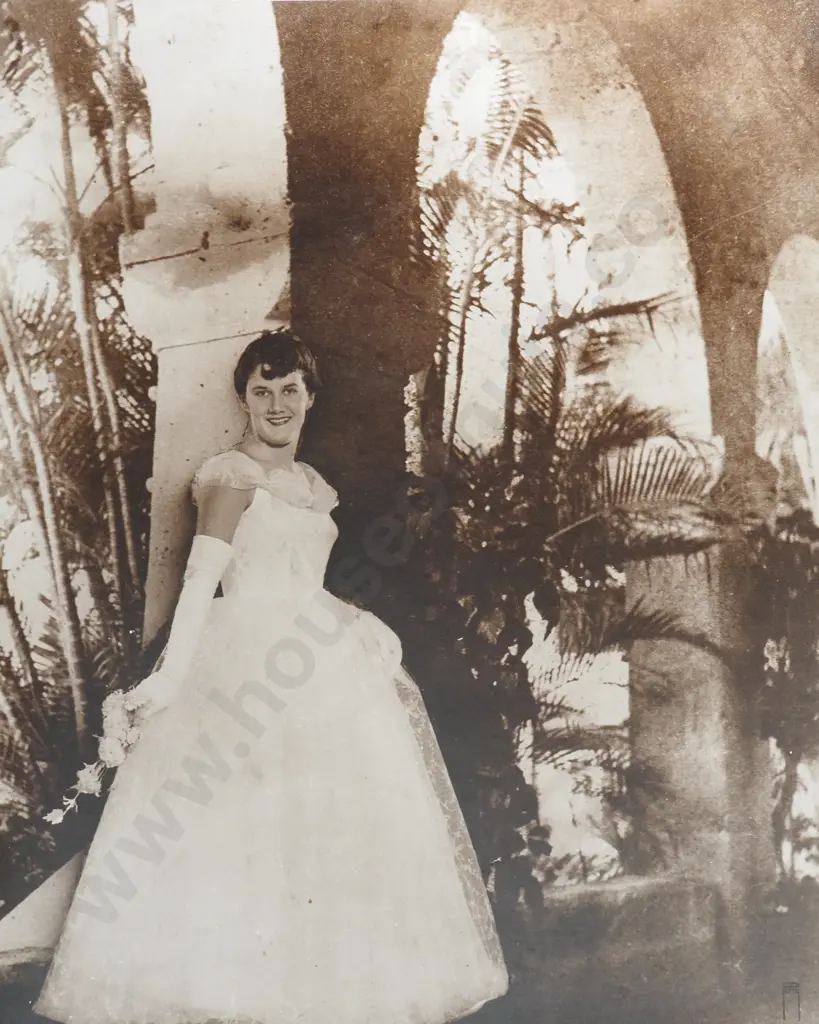 Geoffrey William Perry - Young Lady as a Bridesmaid or Debutante - Photograph Image 1++