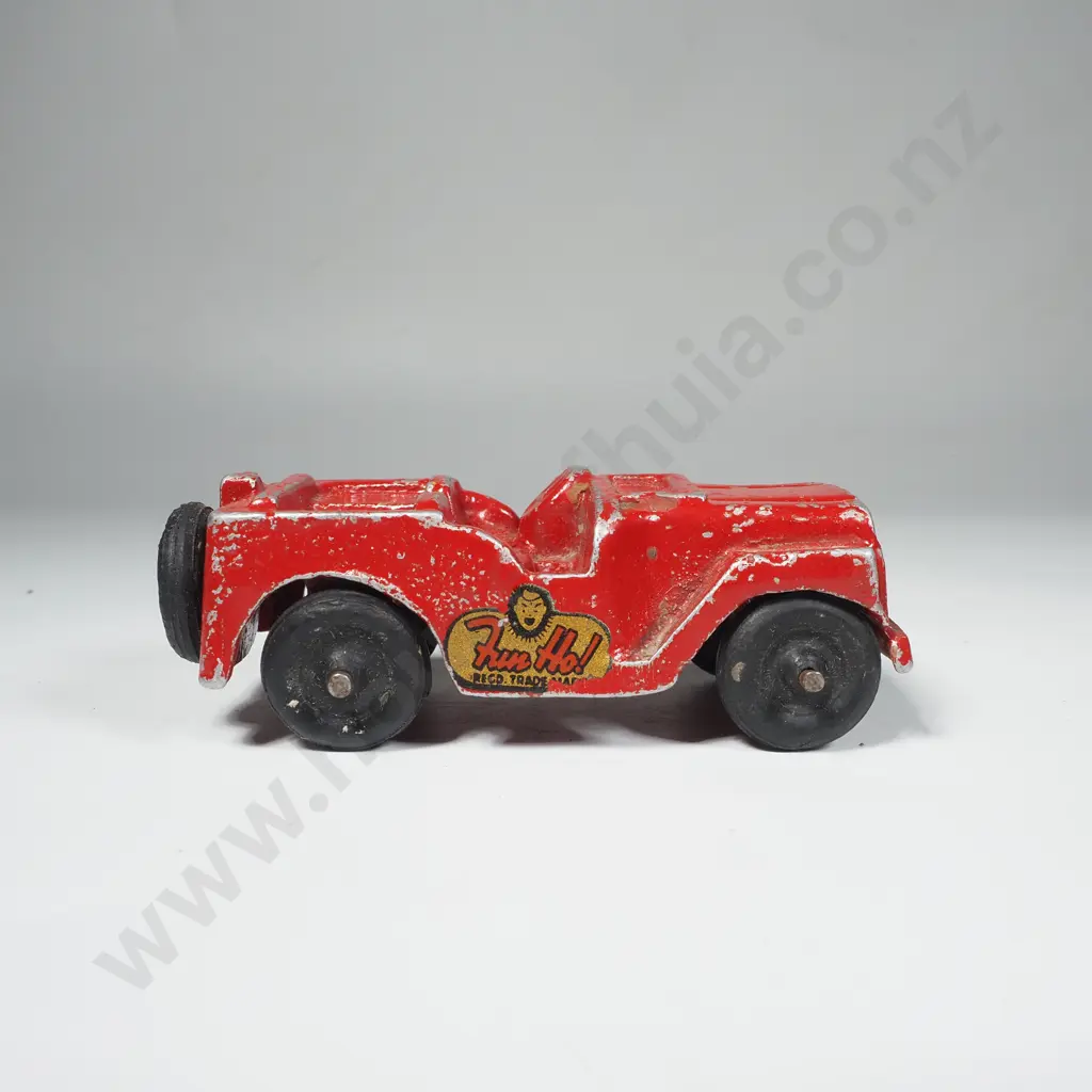 Vintage Fun Ho Jeep, Model #58 Image 1++