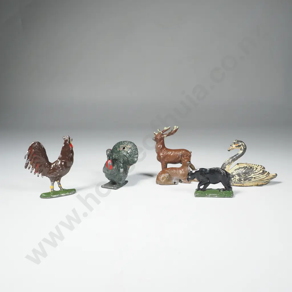 Assorted Vintage Lead Toy Animals Image 1++
