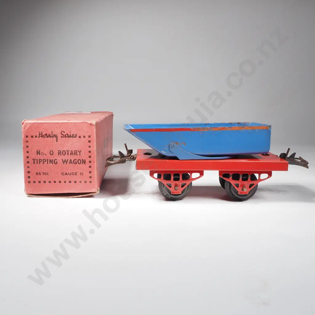 Hornby O Gauge No 20 Side Tipping Wagon  RS 704 Boxed Image 1++