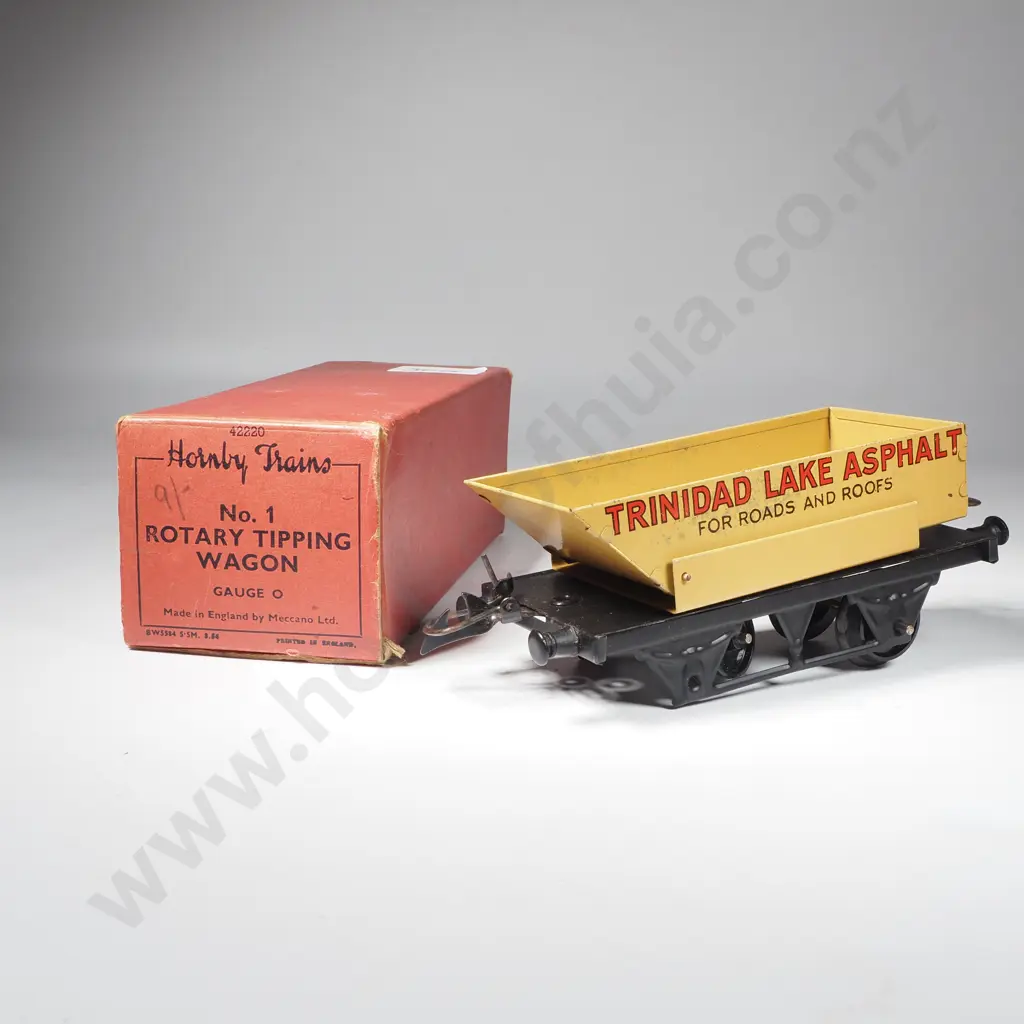 Hornby O Gauge No1 Rotary Tipping Wagon B22230 Boxed Image 1++
