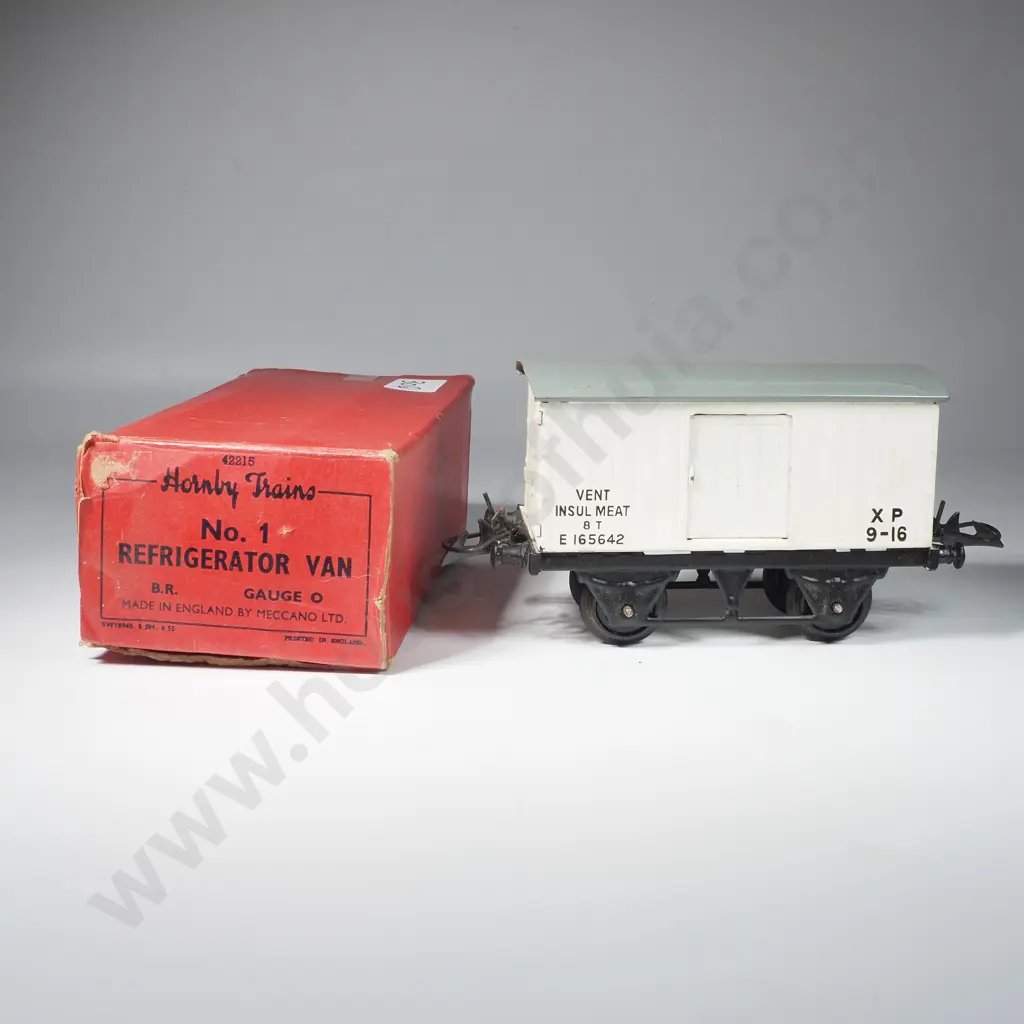 Hornby O Gauge No1 Refrigerator Van 42215  Boxed Image 1++