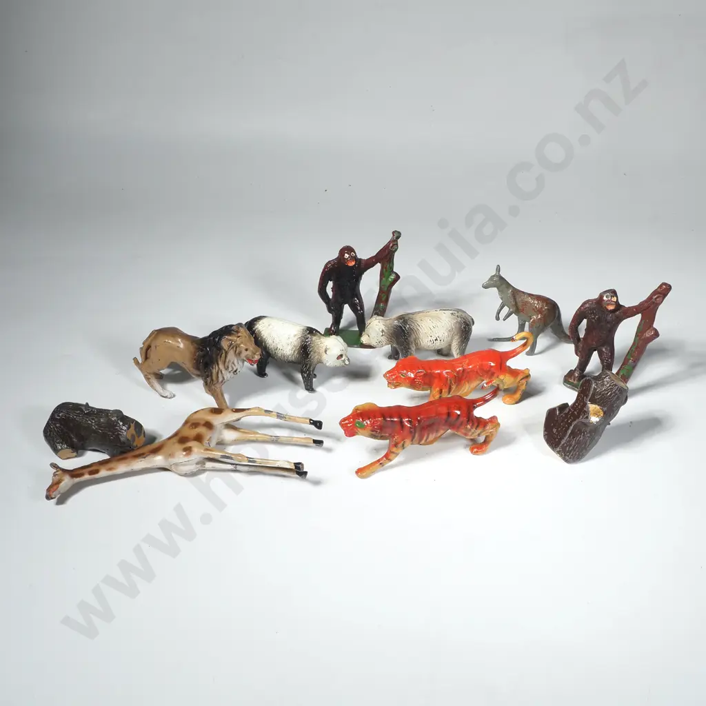 Large Collection of Vintage Britains Zoo Animals Image 1++