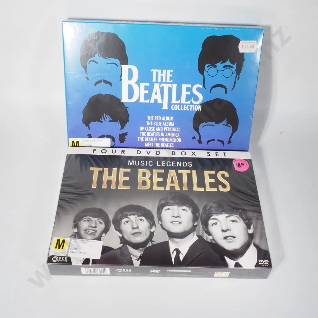 Two Unopened DVD Box Sets: 'Music Legends The Beatles' & 'The Beatles Collection' Image 1++