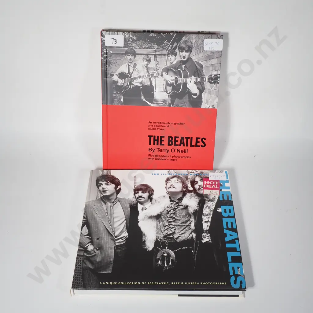 Two Beatles Coffee Table Books Image 1++