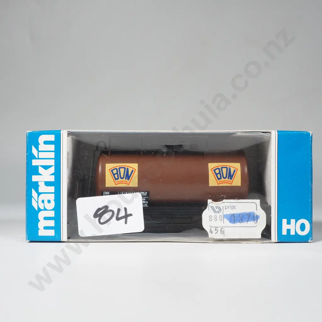 Marklin HO Scale 4449 HO  (1:87) Tank Car  Pieter Bon Modelled After the Dutch Railways, In Original Box Image 1++