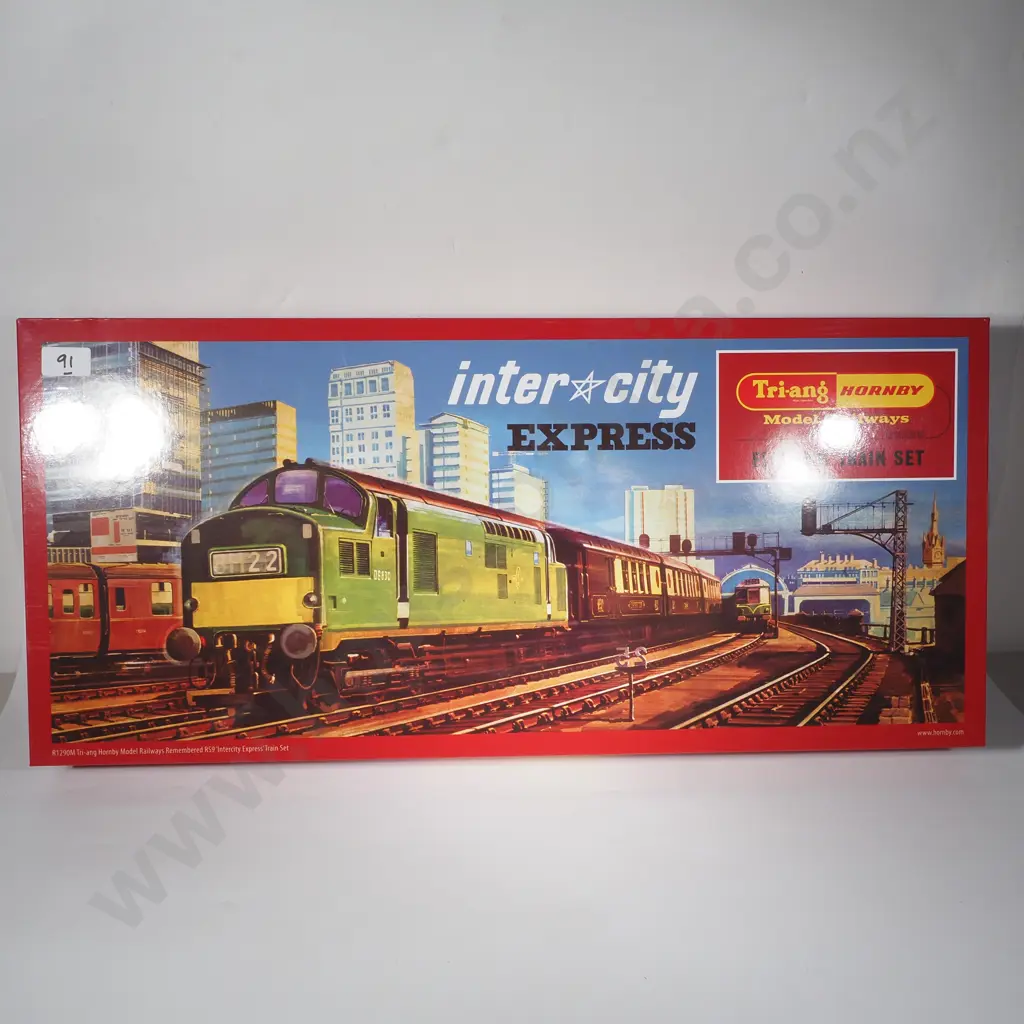 Tri-Ang Hornby - Intercity Express Train Set - Mint in Box R1290 Image 1++