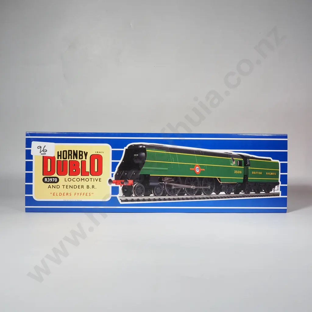 Hornby 'Dublo' - BR, Merchant Navy Class 'Elders Fyffes' Locomotive - Mint in Box R3970 Image 1++