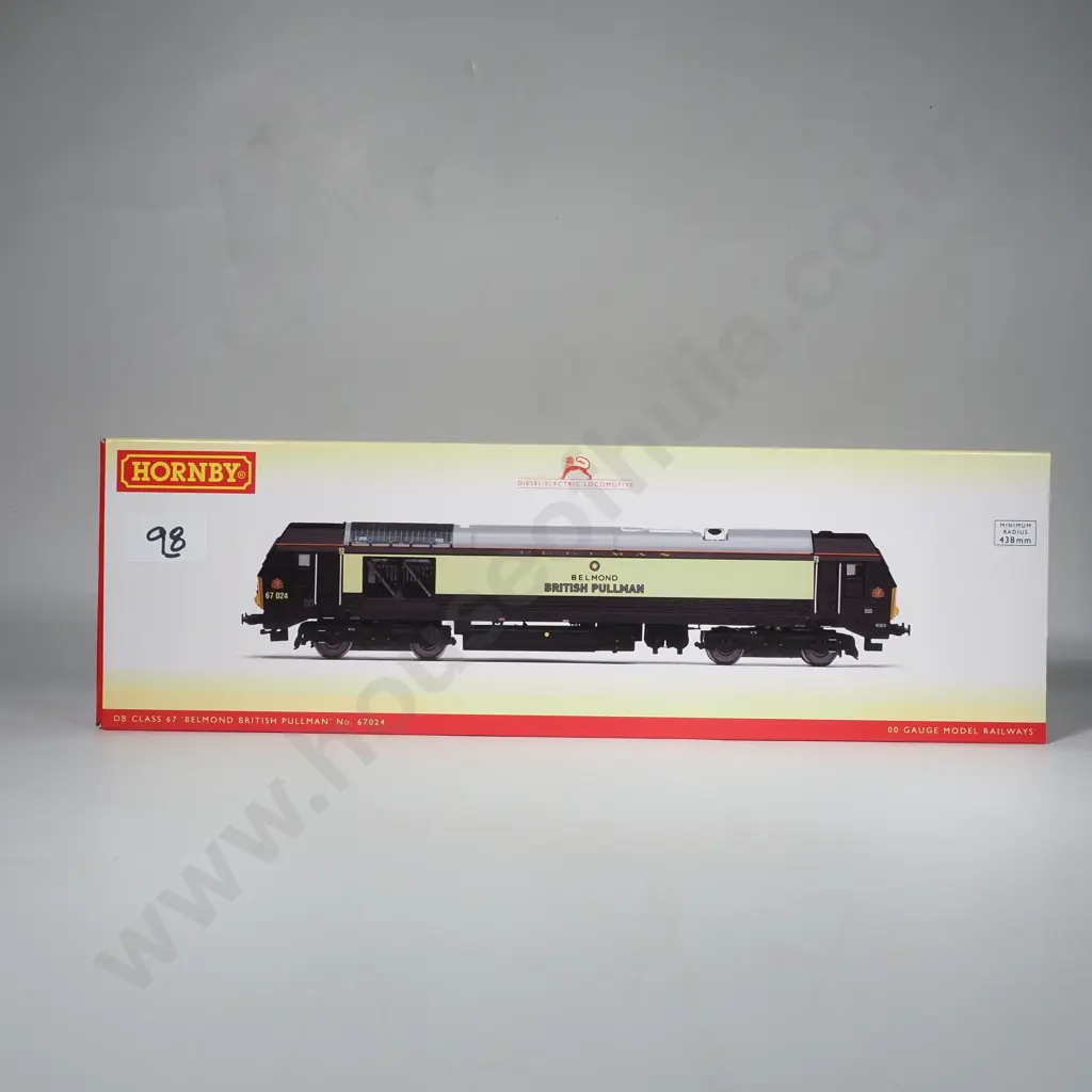Hornby - DB Class 67 'Belmond British Pullman' Diesel/Electric Locomotive - Mint in Box R3774 Image 1++