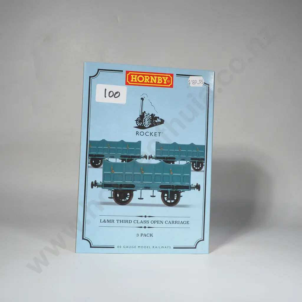 Hornby - L&MR Third Class Open Carriage 3 Pack - Mint in Box R40102 Image 1++