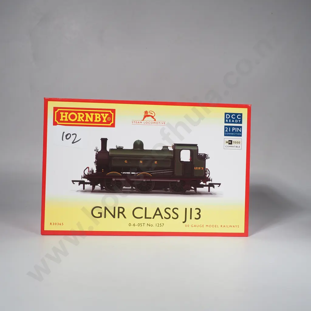 Hornby - GNR Class JI3 Locomotive 0-6-0ST - Mint in Box R30365 Image 1++