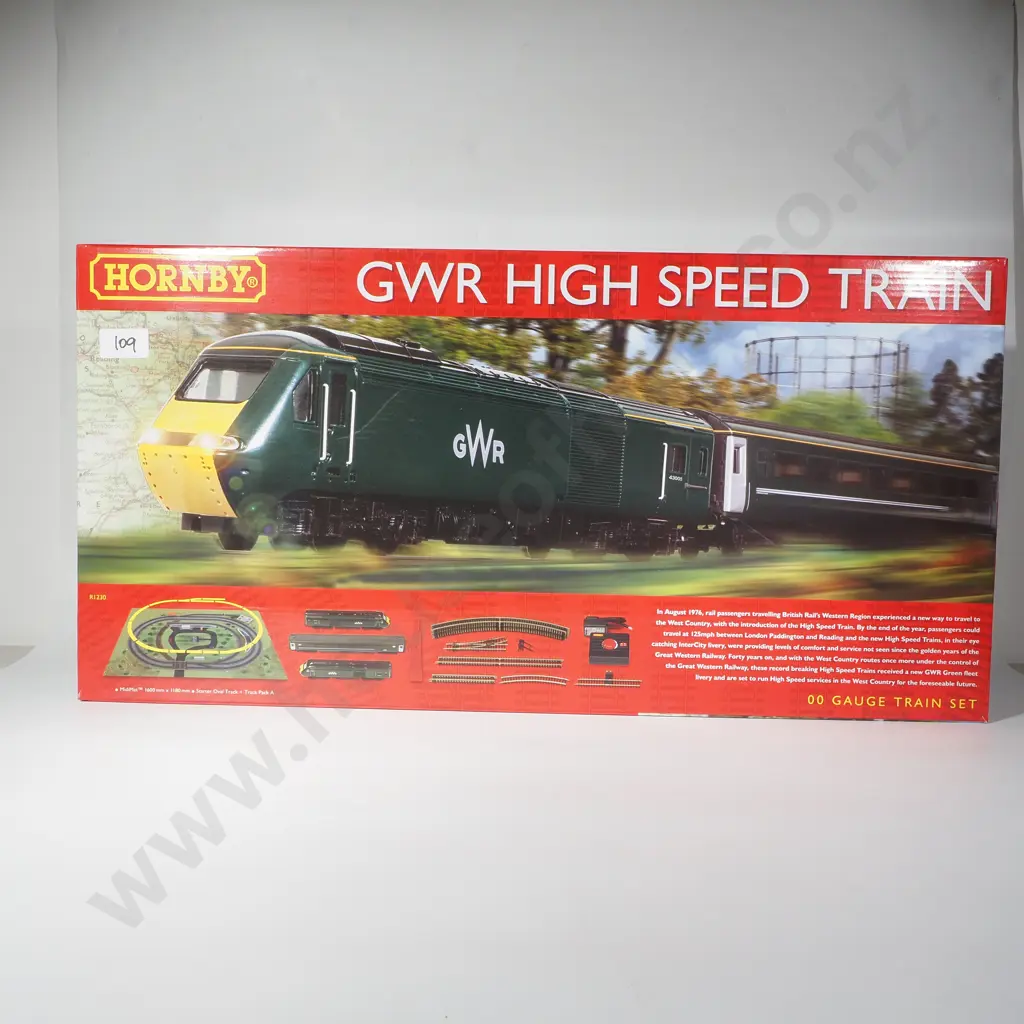 Hornby - GWR High Speed Train, 00 Gauge Train Set - Mint in Box R1230 Image 1++