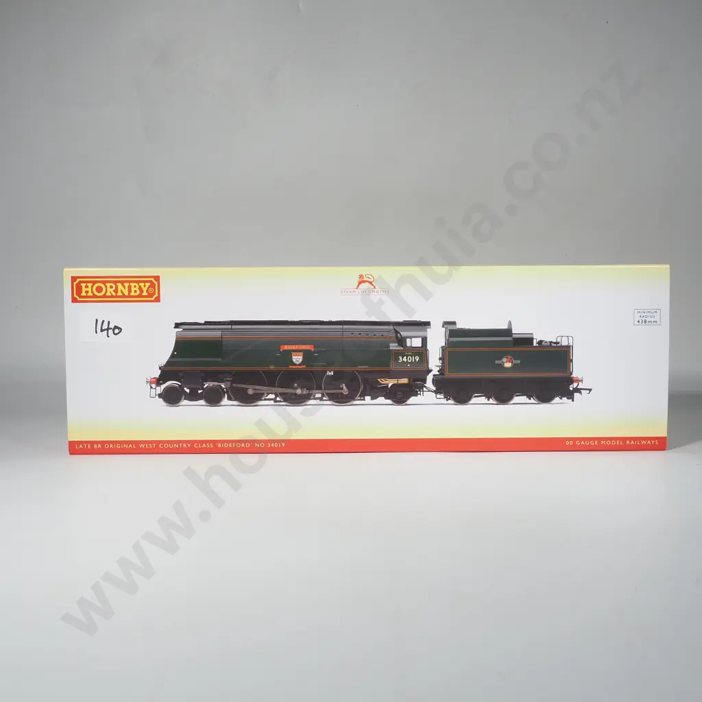 Hornby - Late BR Original West Country Class Steam Locomotive - Mint in Box R3638 Image 1++