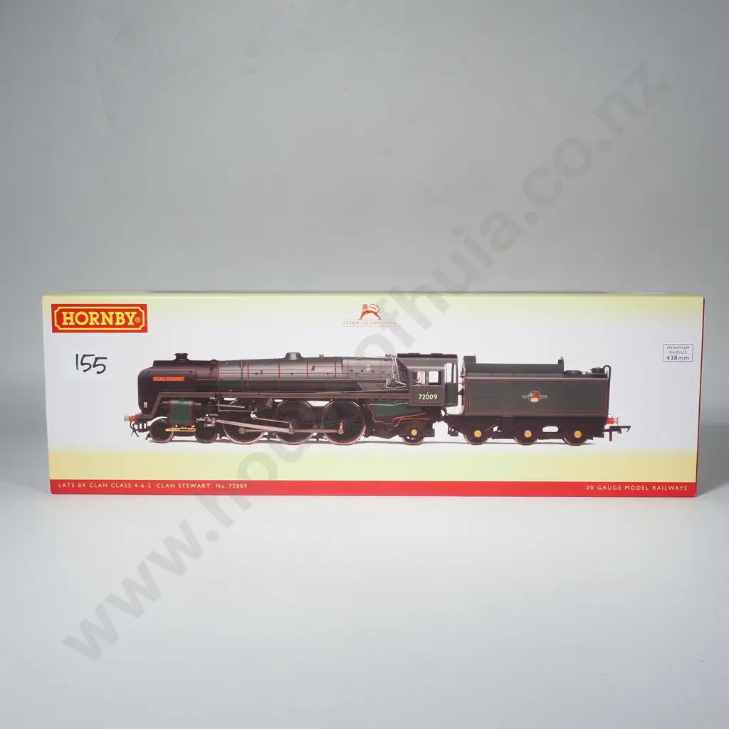 Hornby - Late Br Clan Class 4-6-2 Steam Locomotive - Mint in Box R3996 Image 1++