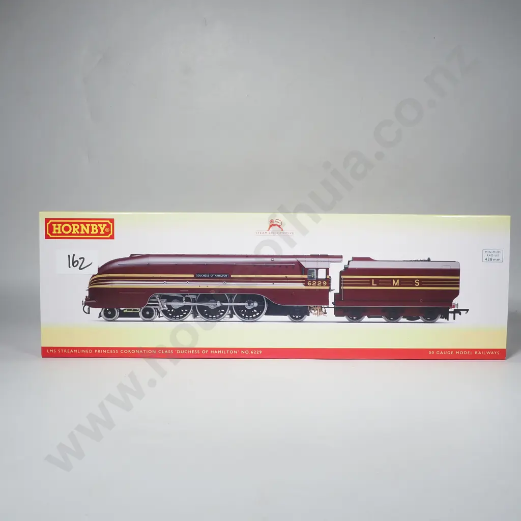 Hornby - LMS Streamlined Princess Coronation Class Steam Locomotive - Mint in Box R3677 Image 1++