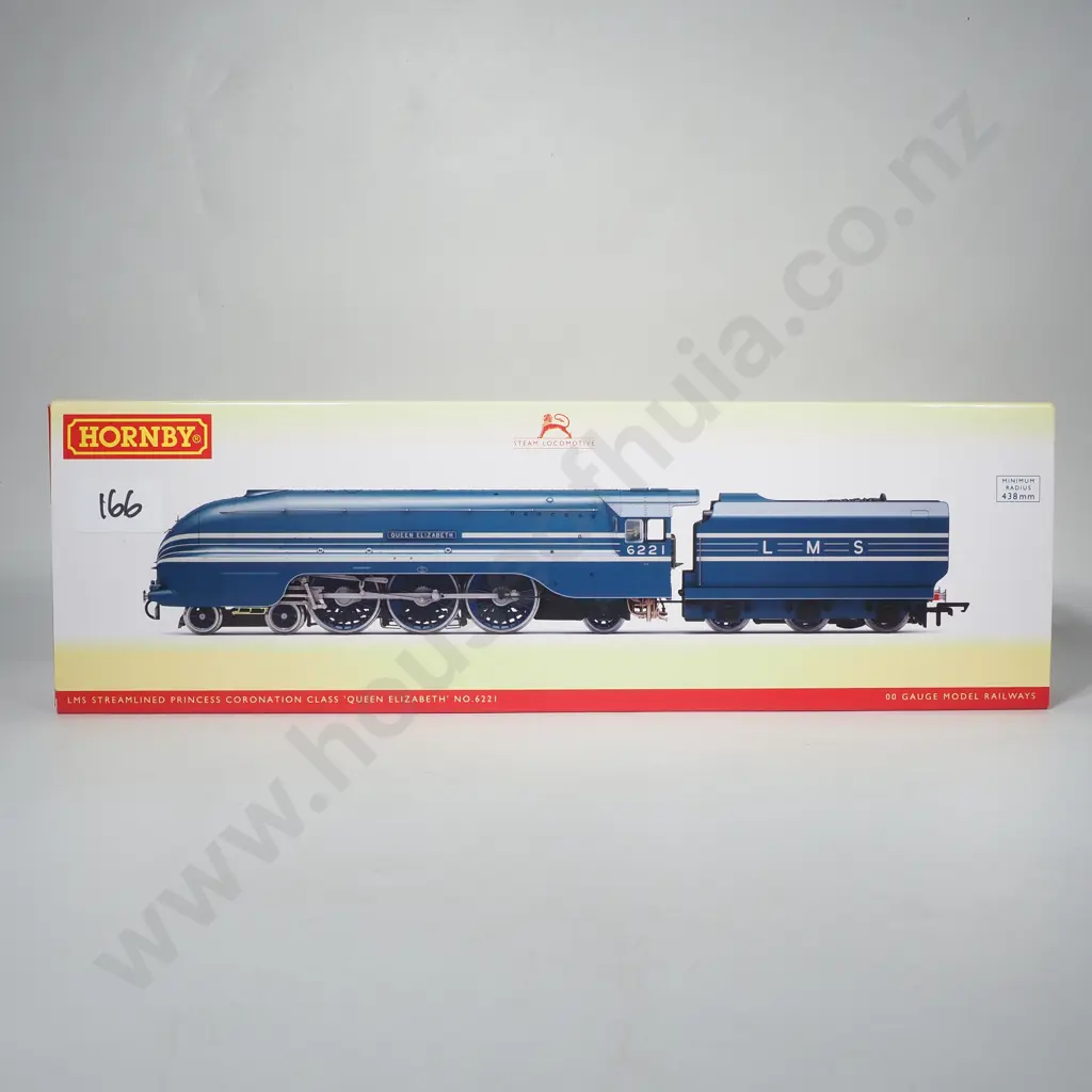 Hornby - LMS Streamlined Princess Coronation Class Steam Locomotive - Mint in Box R3623 Image 1++