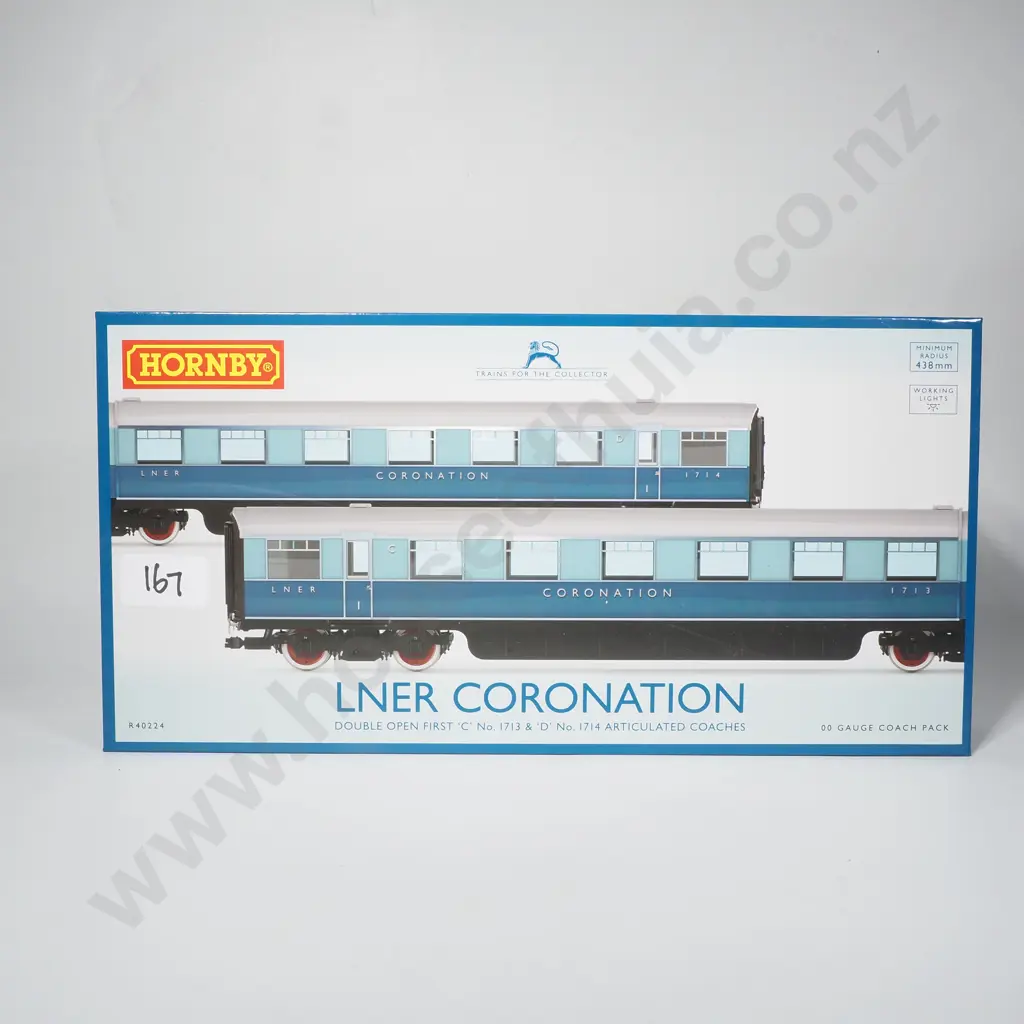 Hornby - Liner Coronation - Mint in Box R40224 Image 1++