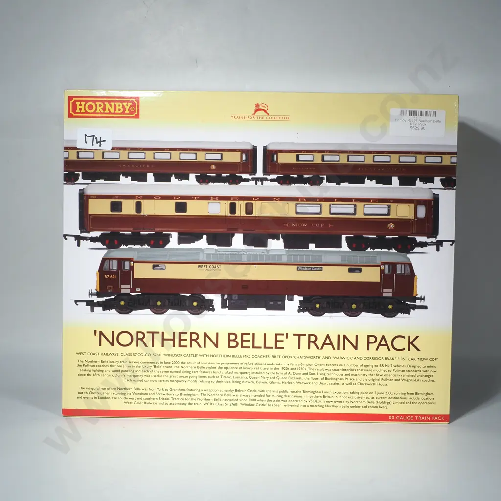 Hornby - Northern Belle Train Pack - Mint in Box R3697 Image 1++