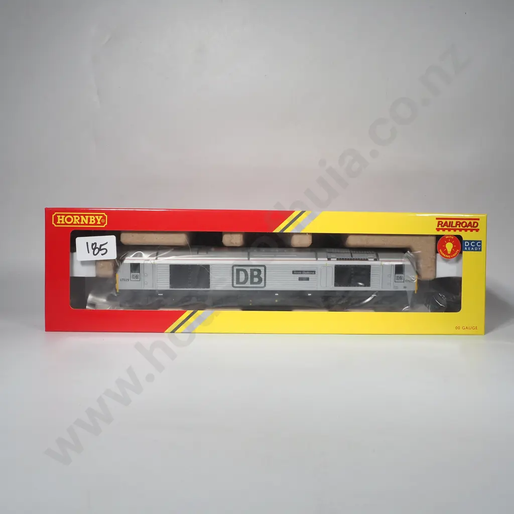 Hornby 'Railroad Plus Enhanced Livery' - DB Rail Class 67 Bo-Bo - Mint in Box R30178 Image 1++