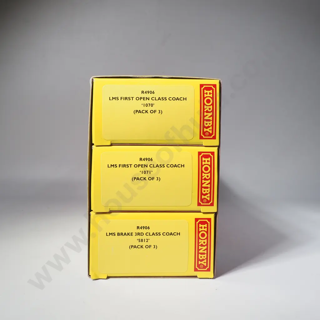 Hornby - LMS Coronation Scot 3 Coach Pack - Mint in Box R4906 Image 1++