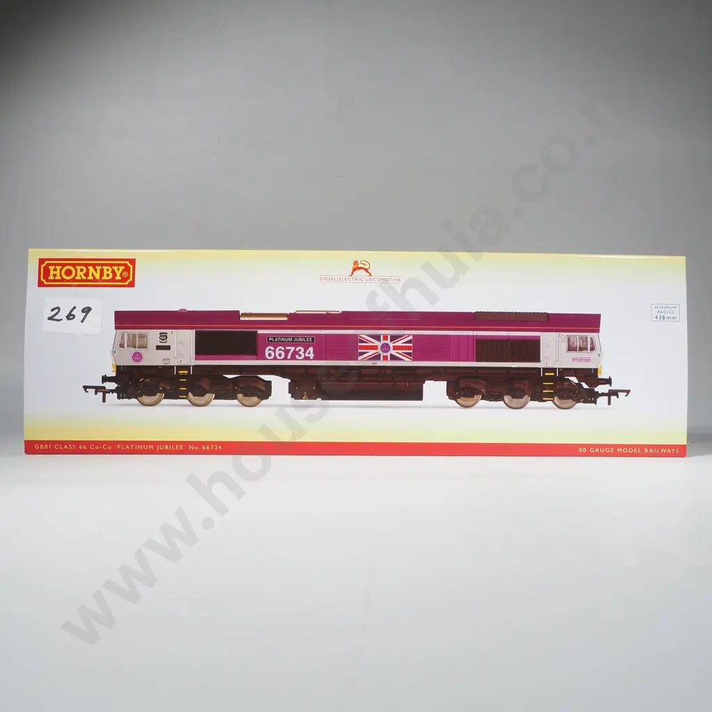 Hornby - GBRf Class 66 Co-Co Diesel/Electric Locomotive - Mint in Box R30332 Image 1++